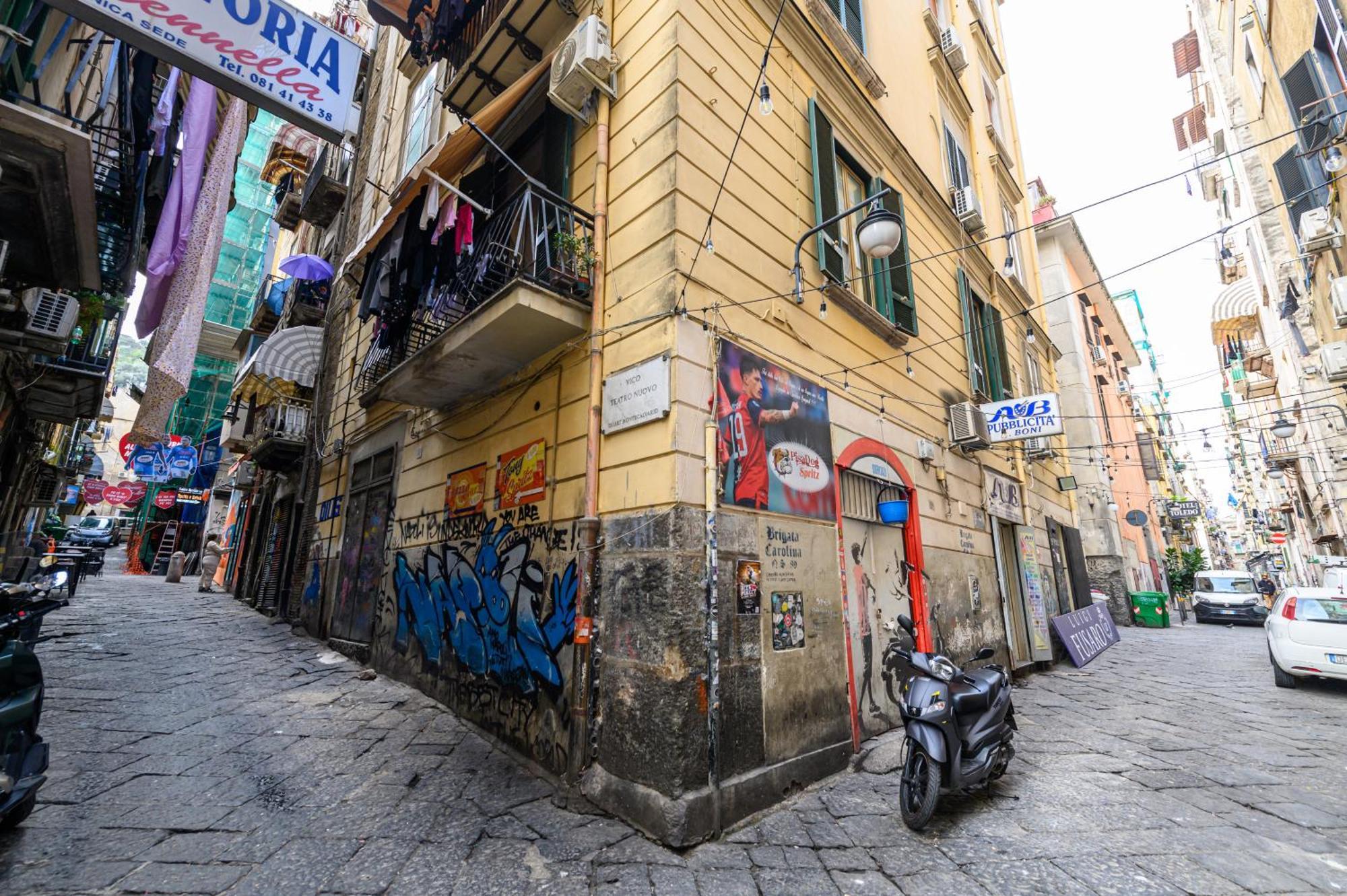 Ferienwohnung El Barrio In Bed Neapel Exterior foto