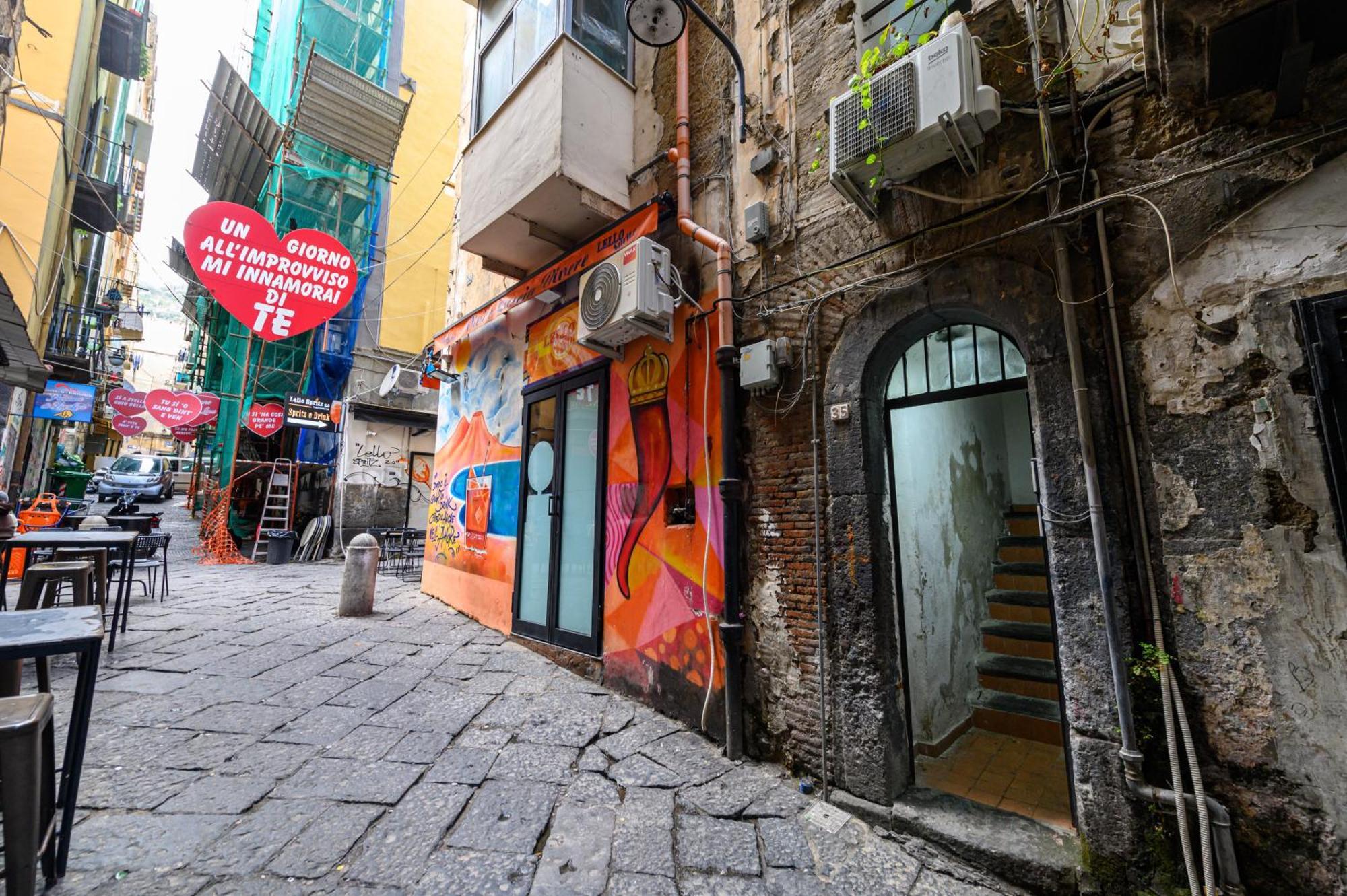 Ferienwohnung El Barrio In Bed Neapel Exterior foto